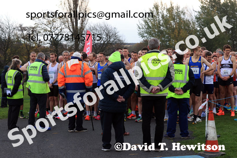 Mens and Womens 2025 Heaton Memorial 10k Road Race, Newcastle Town Moor, Sunday, November 9th. Photo: David T. Hewitson/Sports for All Pics